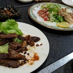 Ponta - シーザーサラダ、牛肉？？？