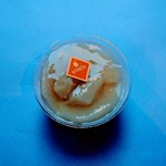 フルーツギャレリア　サン・フルーツ - 白桃の杏仁豆腐
