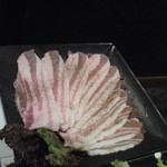 神戸　鉄飯屋 - 焼きしゃぶのバラ肉