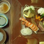 北瑞苑 - お造りと醤油