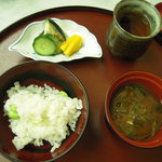 北瑞苑 - ご飯セット