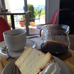 CafeGallery麦 - シフォンケーキをオヤツのまったりタイム