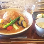 町家喫茶 三宅商店 - 三宅カレー900円