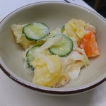 カフェ・クローバー - 小鉢：ポテトサラダ(18-08)