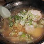 駅前ラーメン　ひげ - 塩野菜チャーシューメン