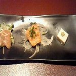 鉄板焼 天 本丸 - 前菜