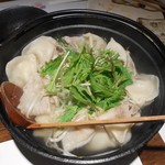 モモフク - 水餃子鍋 2018.8