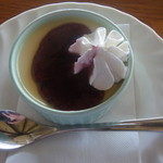 風のアトリエ - ランチデザート、プリン