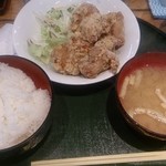Manten Sakaba - 唐揚げ定食　500円