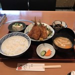 San Raku - H30.8　真鯵フライ定食