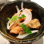 魚河岸 宮武 - お口直しにいただきました♡
      さっぱりと美味しい魚の南蛮漬け（＾0＾）