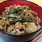 麺一徹 - チャーシュー丼。旨し。