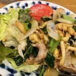 Sakanaya - じゃこと 小松菜の 炒め物