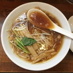 自家製麺中華そば 今里 - チャーシュー麺(750円)+替玉(100円)