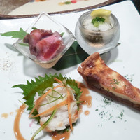 鉄板焼ステーキ 石垣庵 - 前菜