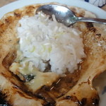 鮨 笹元 - 寿司飯と刻み葱を入れて