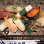 玄海鮨 - 竹にぎり（１０００円）