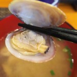 玄海鮨 - アサリが１１個も入ってました。