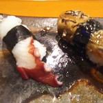玄海鮨 - 追加のタコとアナゴです