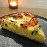 おだいどこ ブルーキャット -   明太子とズッキーニのキッシュ