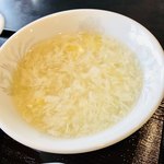 天山閣 - 中華卵スープがまた美味しい♡