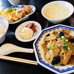 天山閣 - この日の日替わりランチ