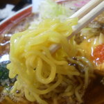 中華そば 浜田屋 - ミタニ製麺の麺