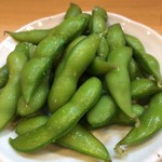 鳥すけ - お通しの枝豆