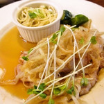 みすたーらいおん - ポークのさっぱりポン酢ソース