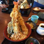 米福 - 大海老天丼