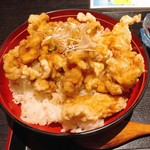 風の蔵人 - 唐揚げてんこ盛り丼