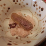 赤飯とからすみ