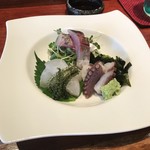 Sushi Yasukouchi - 小町懐石！
                        鯛！
                        真鯵！
                        生蛸！
