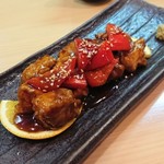 銘酒逸品　風来 - 臨醐山黒酢の酢豚