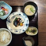 馳走いなせや - 二の膳(湯葉とろろご飯)