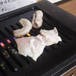 焼肉ホルモン三味 - コブクロ、豚ミノ