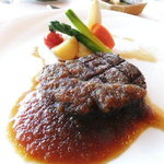 万座プリンスホテル - オーストラリア産牛フィレ肉の網焼き