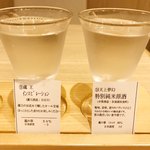 仙臺驛日本酒バル ぷらっと - 飲み比べ２酒