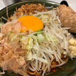 ハイパーファットン - 小赤ラーメン(850円)+汁無し(100円)