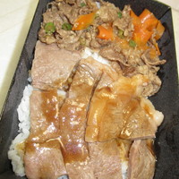 近江牛専門店 れすとらん 松喜屋 本店 - 近江牛　ぜいたく重　２１６０円（税込）【２０１８年８月】
