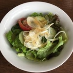 ハウス・ロザーナ - ミニパフェセットのサラダ