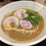 布施 細見商店 - 鶏豚骨らーめん（￥700）