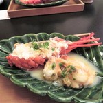 日本料理 きた川 - 食事のおかず　伊勢海老具足煮