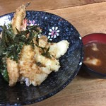 谷町 一味禅 - スペシャル天丼（￥1000）