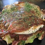 お好み焼き ちとせ - 豚モダン焼き