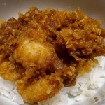 天ぷら新宿つな八 - 小海老のかき揚げ天丼