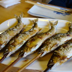 杉ケ瀬ヤナ - ２０１５年は８月２０日と早いオープンでしたが、その後休業。９月の大雨で１０月が素晴らしかったです