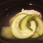 丸新 - 里芋と冬瓜の椀