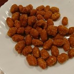 中華料理 マルコウ - 揚げピーナッツ特製七味
