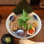 麺屋 猪一 - ‎冷やしだしそば 黒 1000円